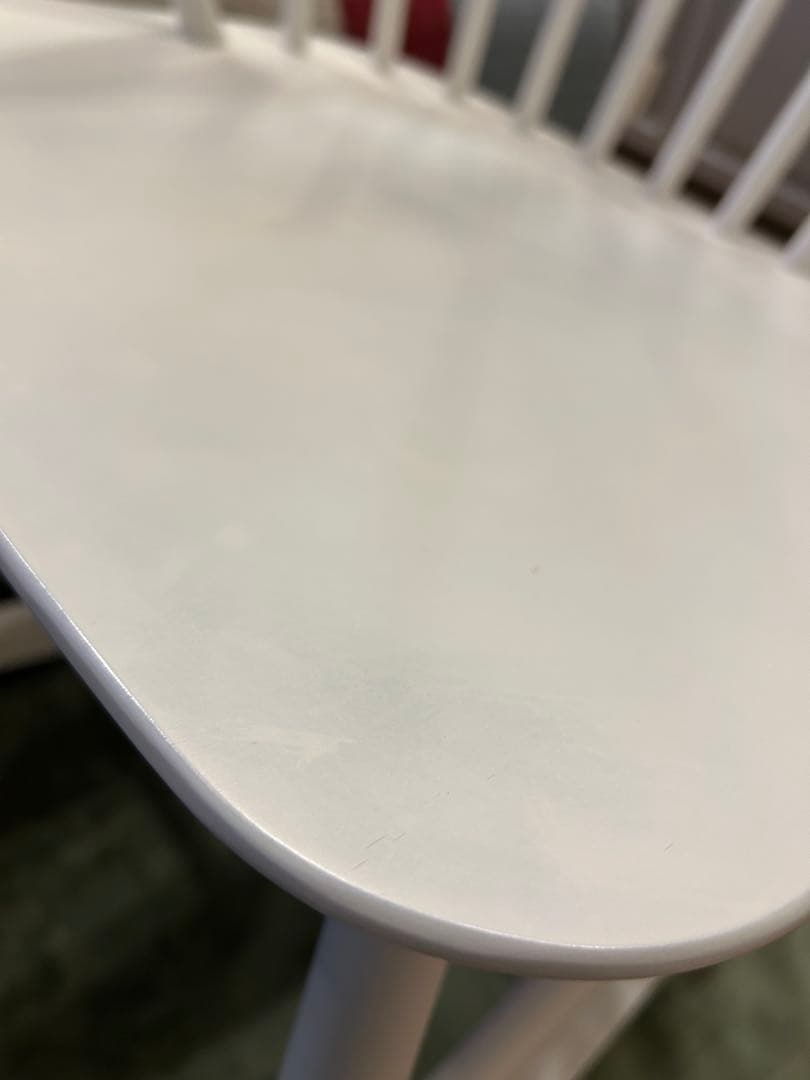 FDBモブラー デンマークデザイン J52G ロッキングチェア ホワイト ①