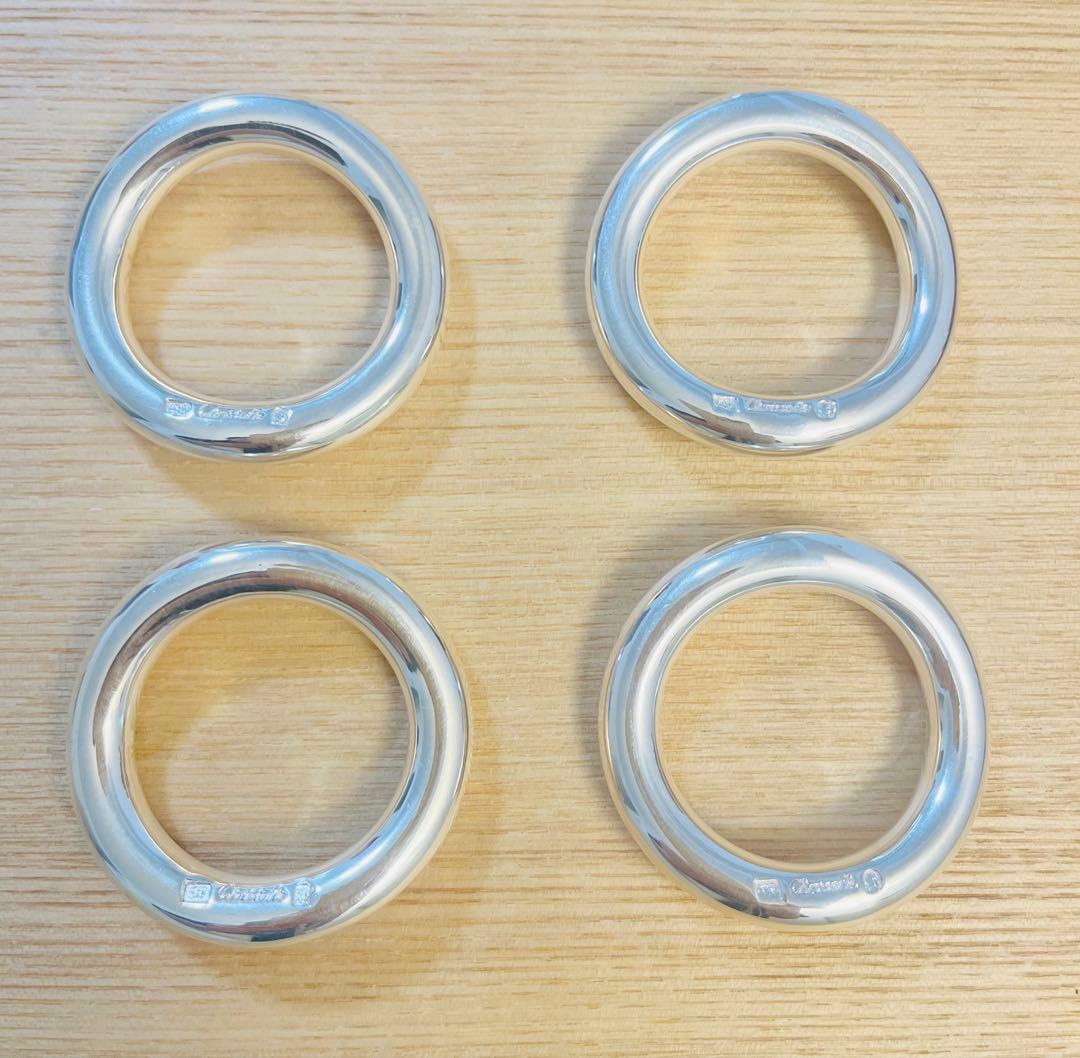 Christofle カトラリーレスト 4個セット ヴェルティゴ