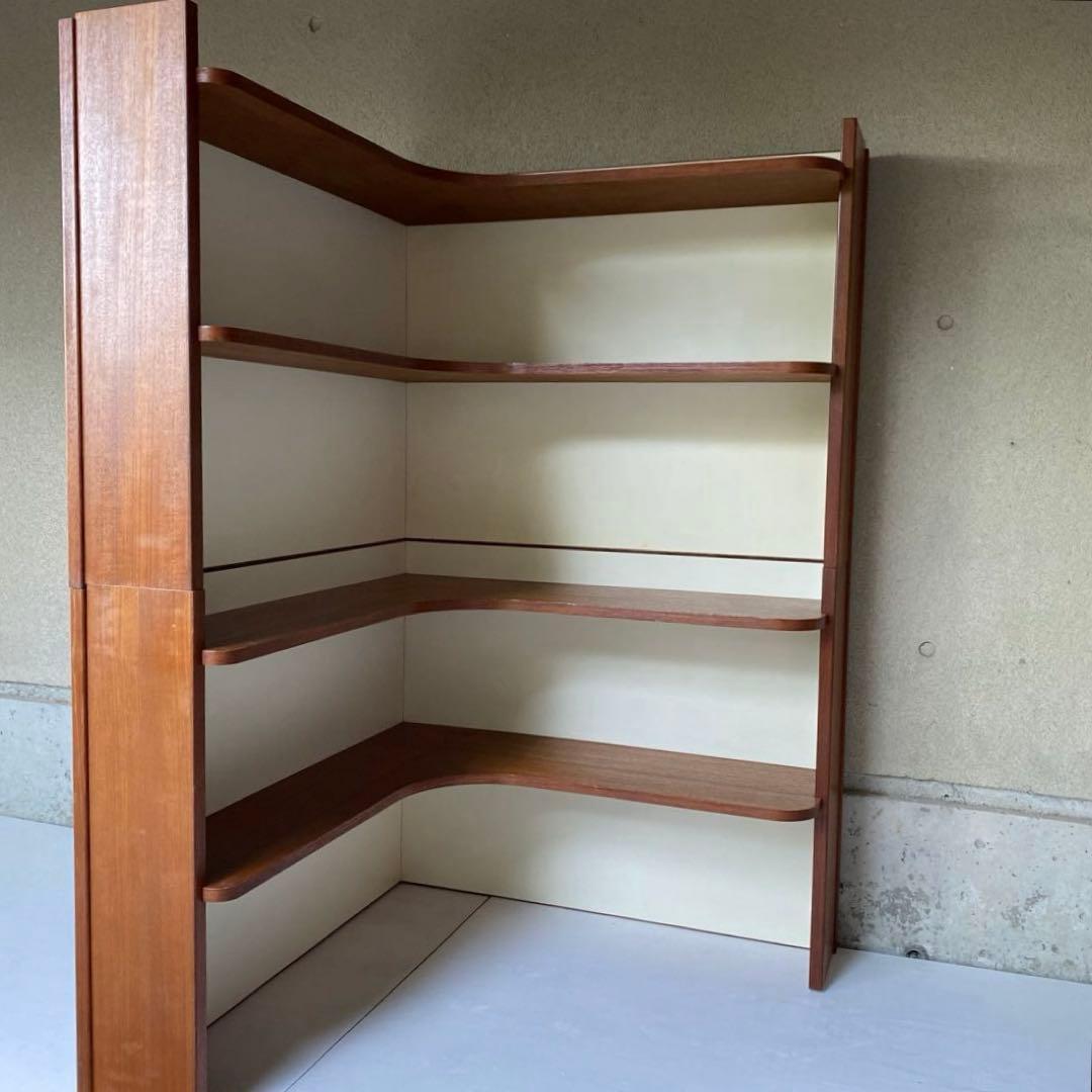 ジャパニーズモダン ヴィンテージ シェルフ 棚 モジュール家具 組替可 チーク