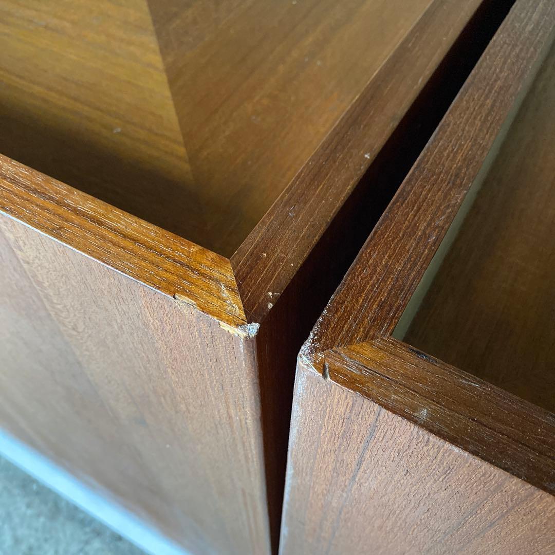 ジャパニーズモダン ヴィンテージ シェルフ 棚 モジュール家具 組替可 チーク