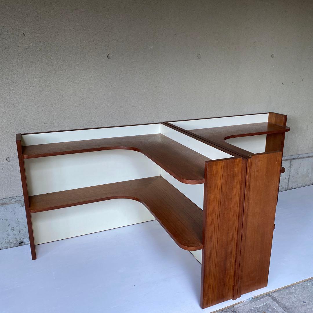 ジャパニーズモダン ヴィンテージ シェルフ 棚 モジュール家具 組替可 チーク