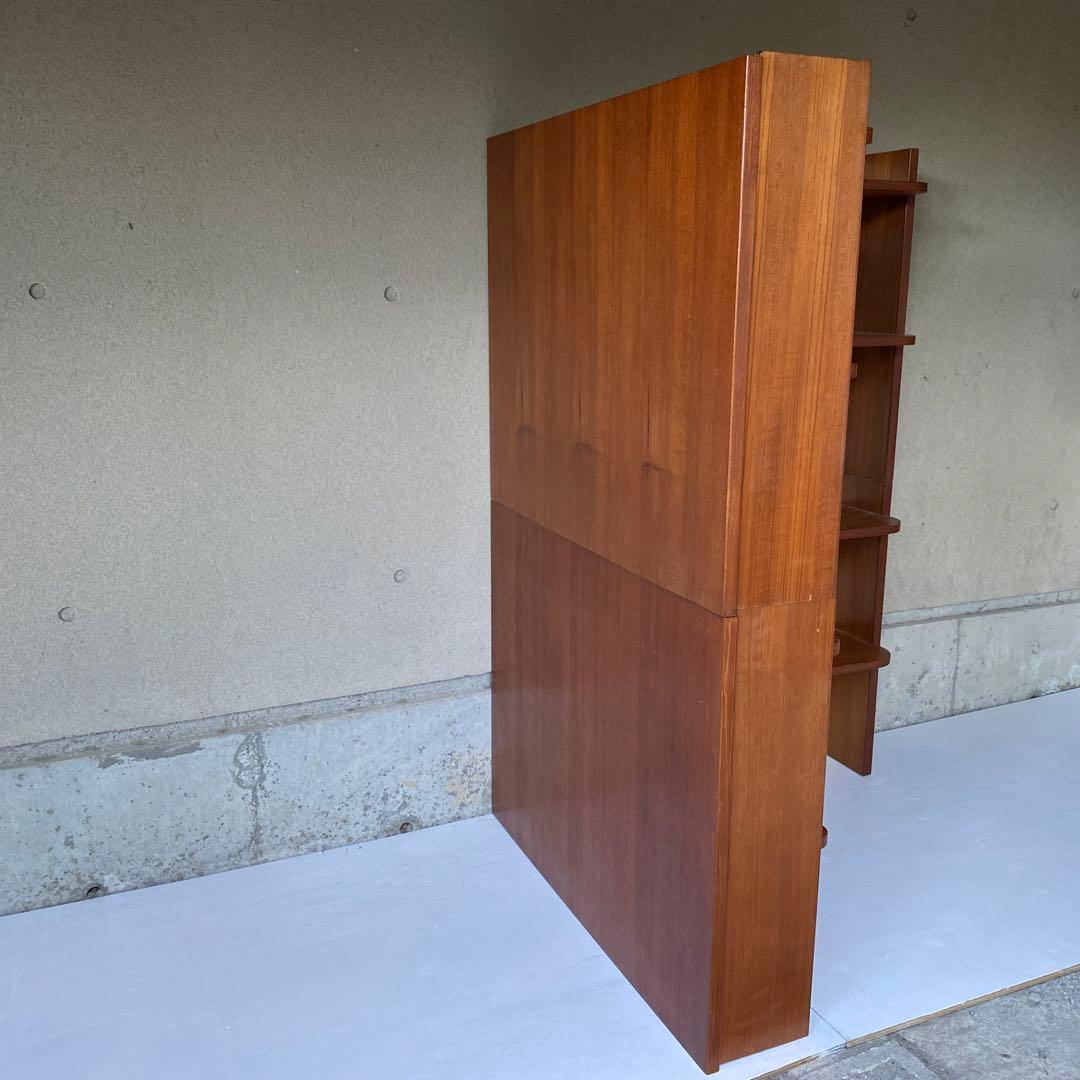 ジャパニーズモダン ヴィンテージ シェルフ 棚 モジュール家具 組替可 チーク