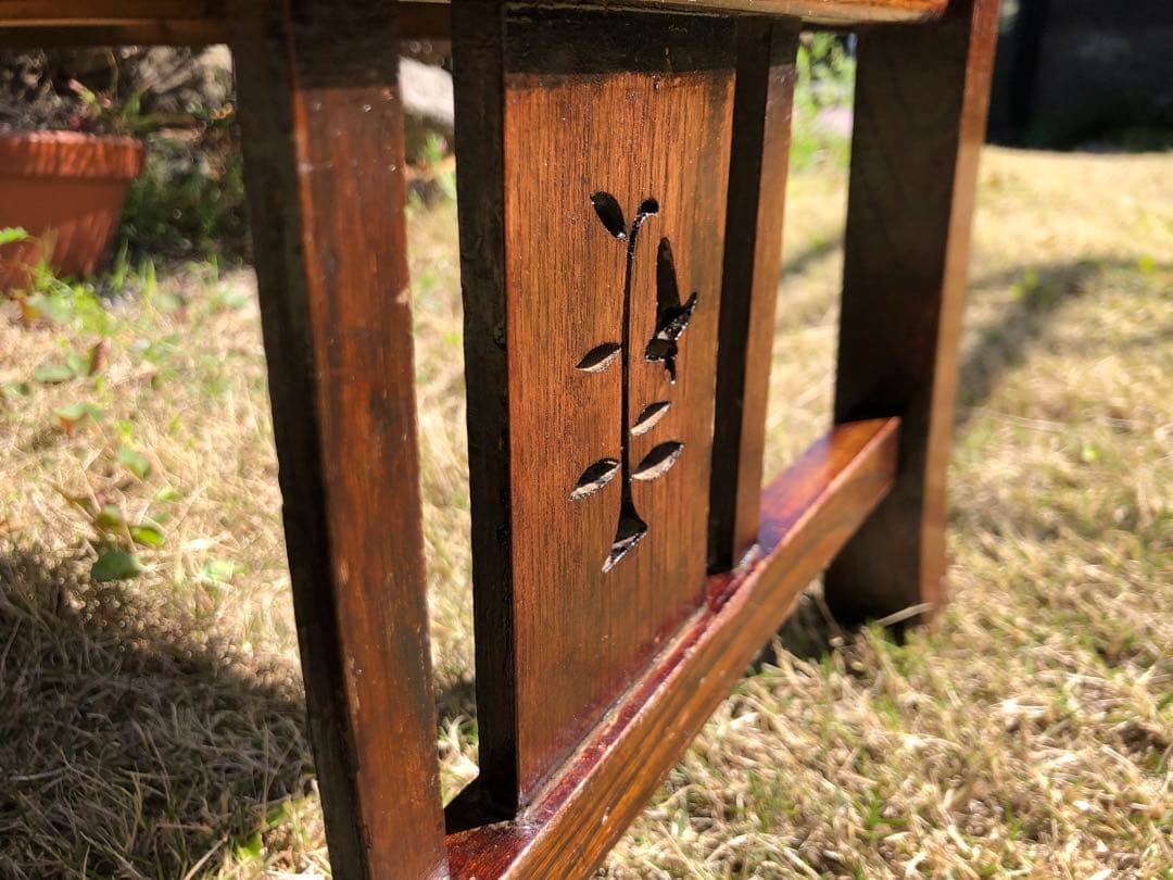 昭和初期【古物　文卓】引き出し机