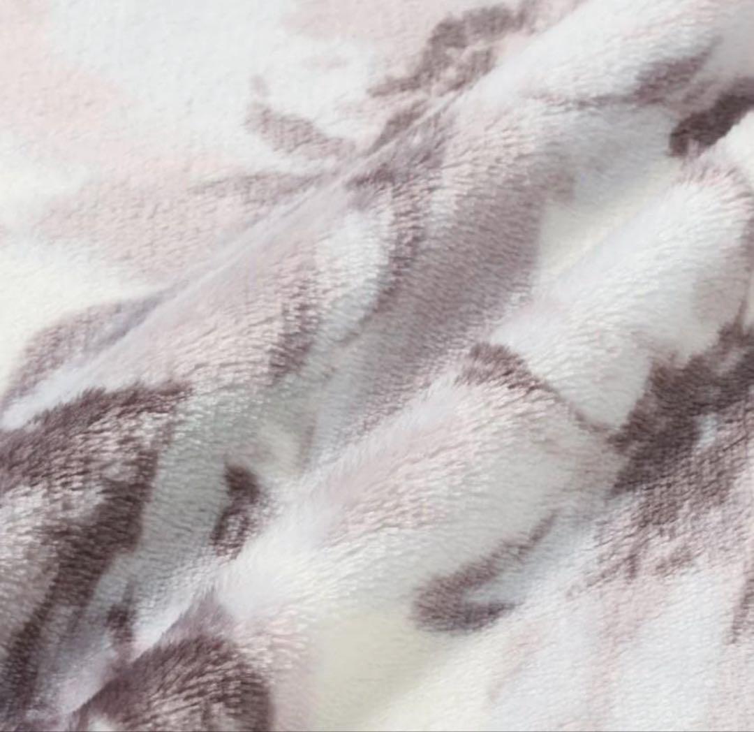 新品・未開封　掛け布団カバー　COMFORTER CASE ダブル 花柄　グレー