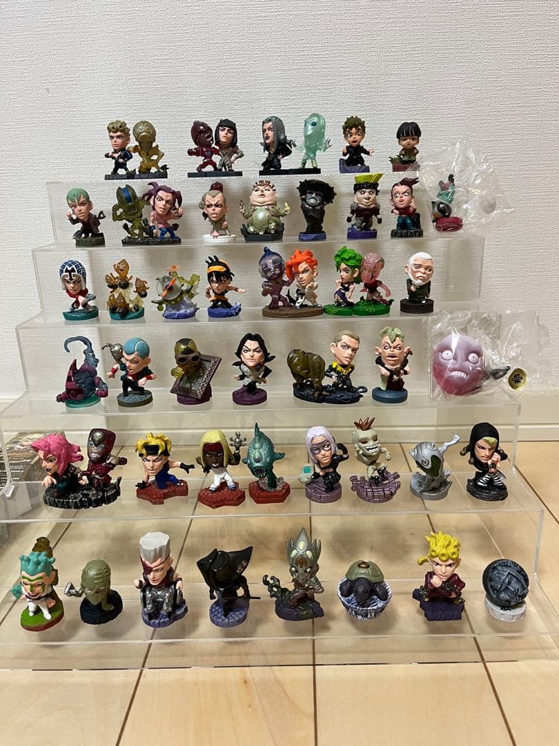 キャラヒーローズ ジョジョ 第5部黄金の風 前中後編全51体 専用台座