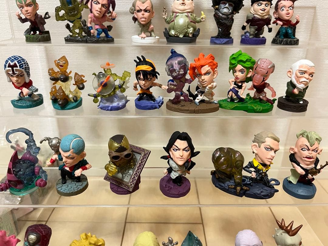 キャラヒーローズ ジョジョ 第5部黄金の風 前中後編全51体 専用台座