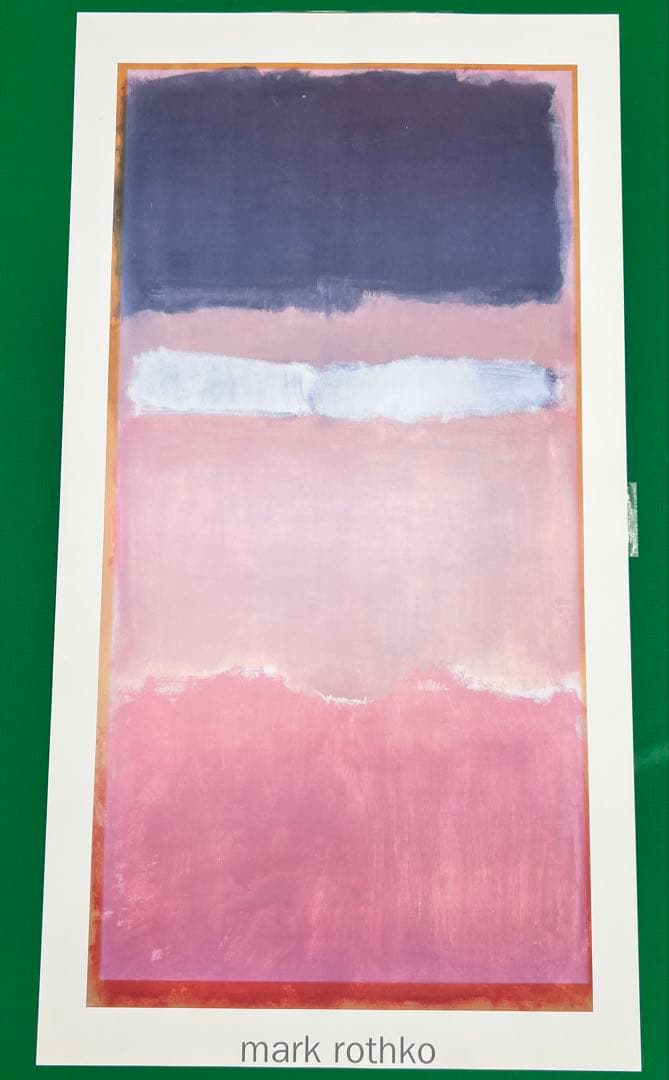 マーク・ロスコ 大型ポスター額装済み 103x62cm