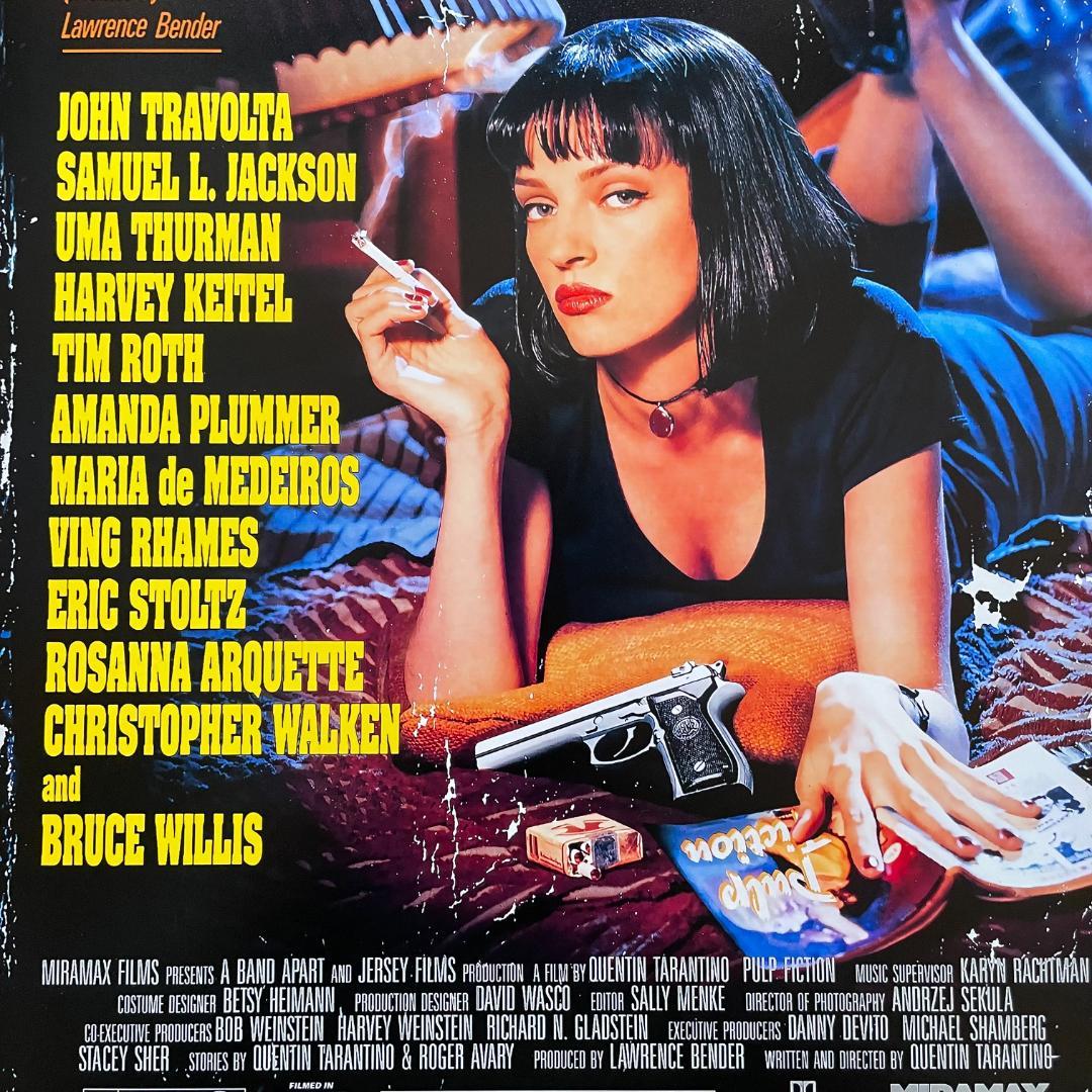 US版ポスター『パルプ・フィクション』（Pulp Fiction） - メルカリ