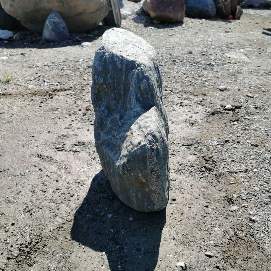 三波石 58キロ 庭石 石 鑑賞石 庭 坪庭 ガーデニング 置物 オブジェ