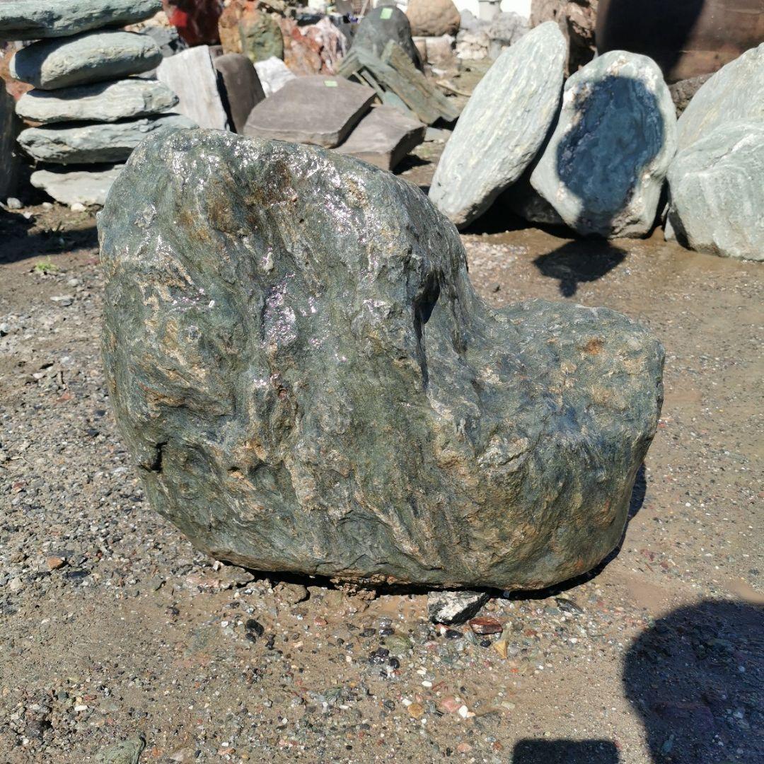 三波石 58キロ 庭石 石 鑑賞石 庭 坪庭 ガーデニング 置物 オブジェ