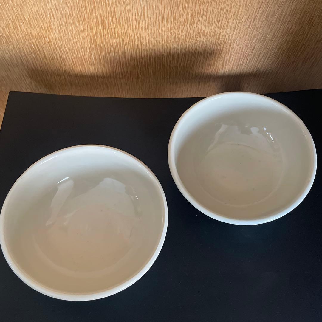 中本純也 白磁 ボウル ペア 15cm