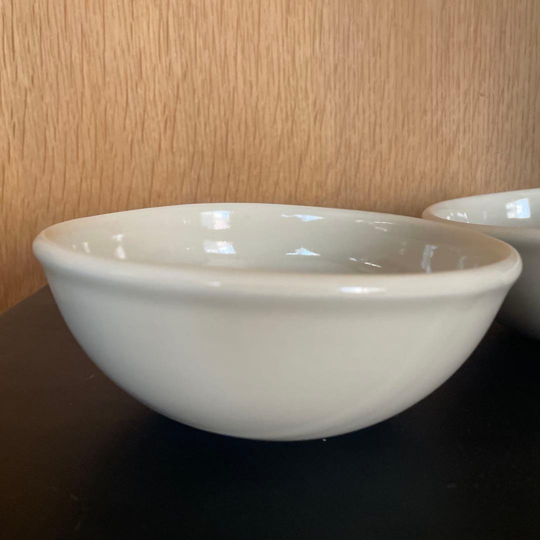 中本純也 白磁 ボウル ペア 15cm