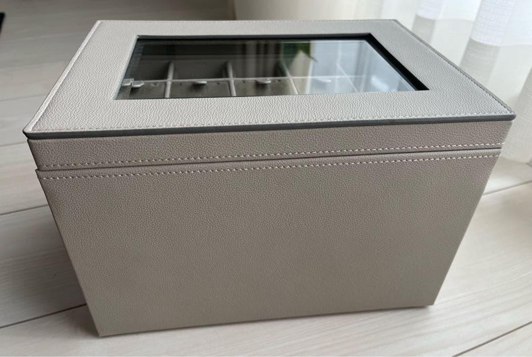 段々値下げ】【美品】レイジースーザン ジュエリーボックス 引出し三段