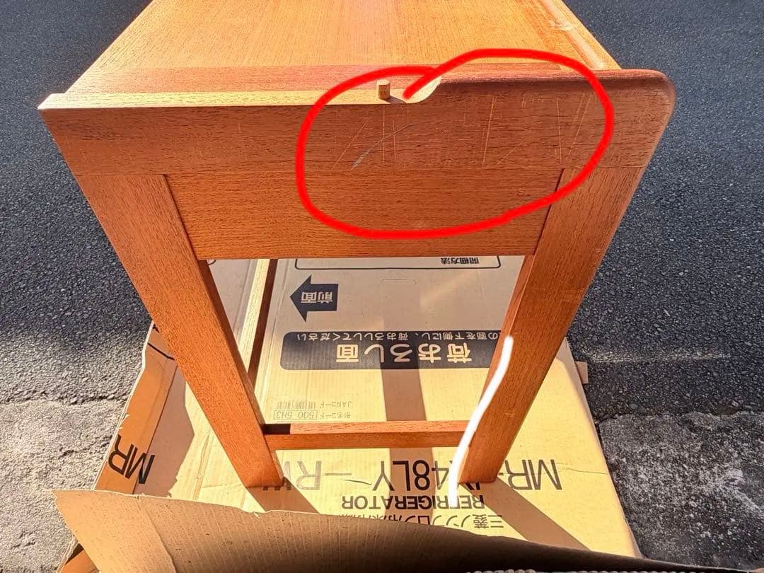 70年代ビンテージ　天然木チーク材 ライティングビューロー勉強机デスク