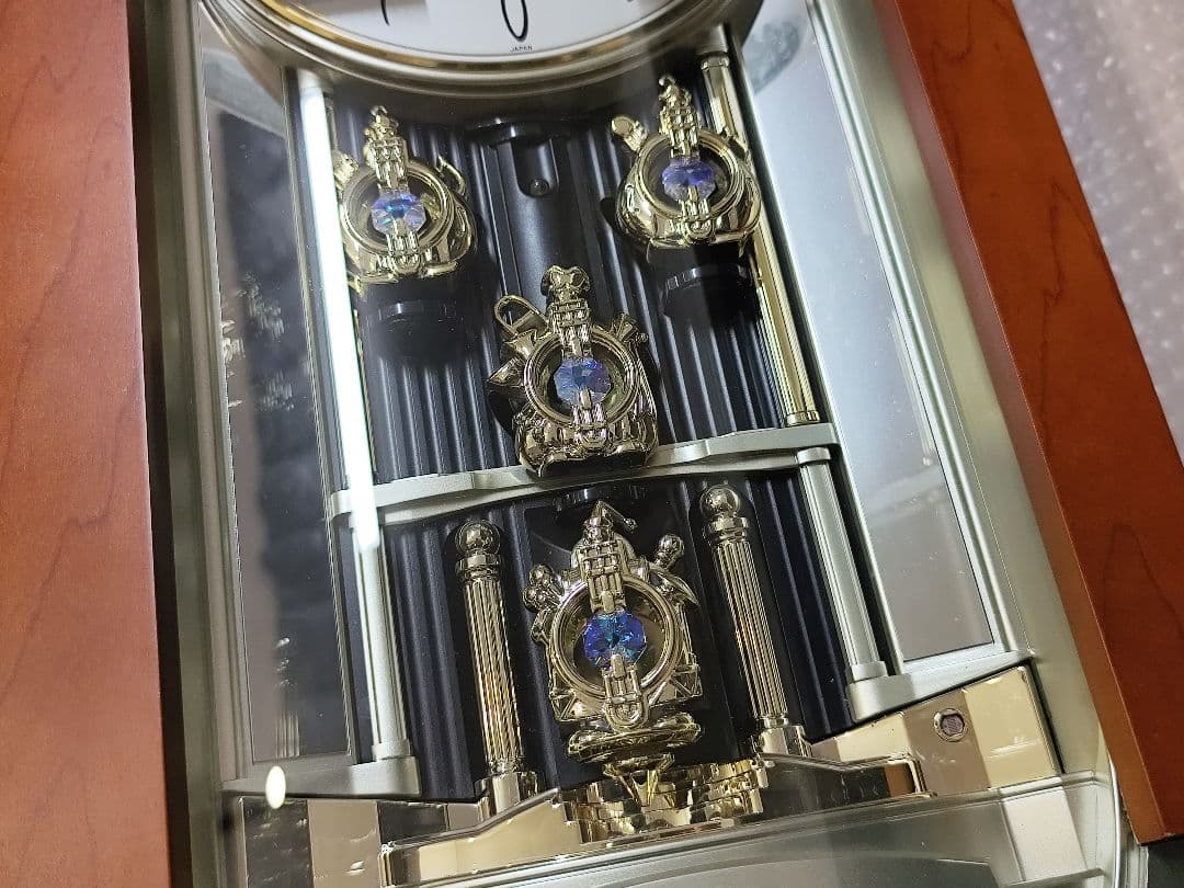 セイコー ルミナスアート からくり時計 メロディ レア 電波 動作確認済み