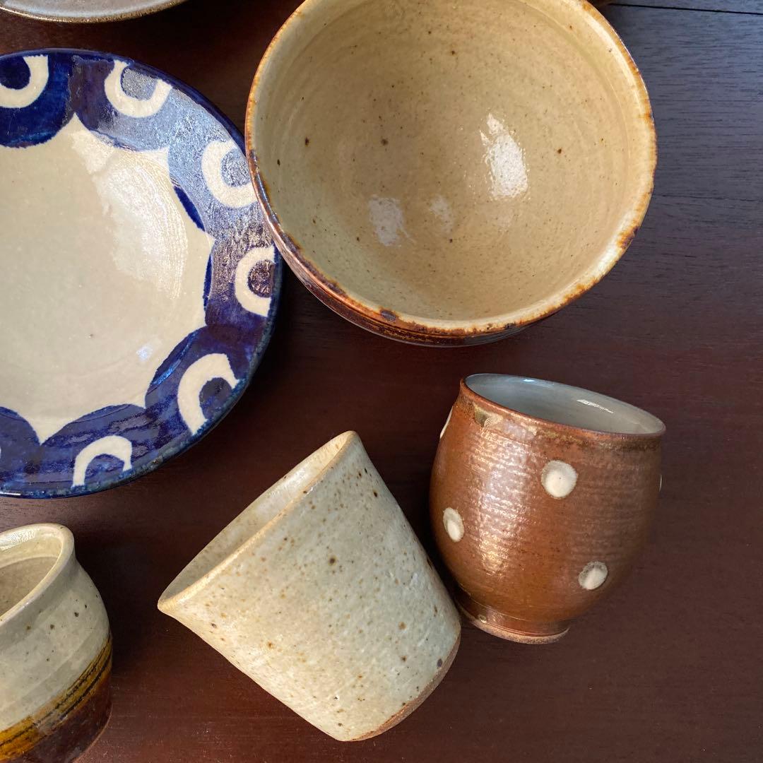 民藝 12点セット 器 皿 スープカップ 湯呑み www.cosaga.com