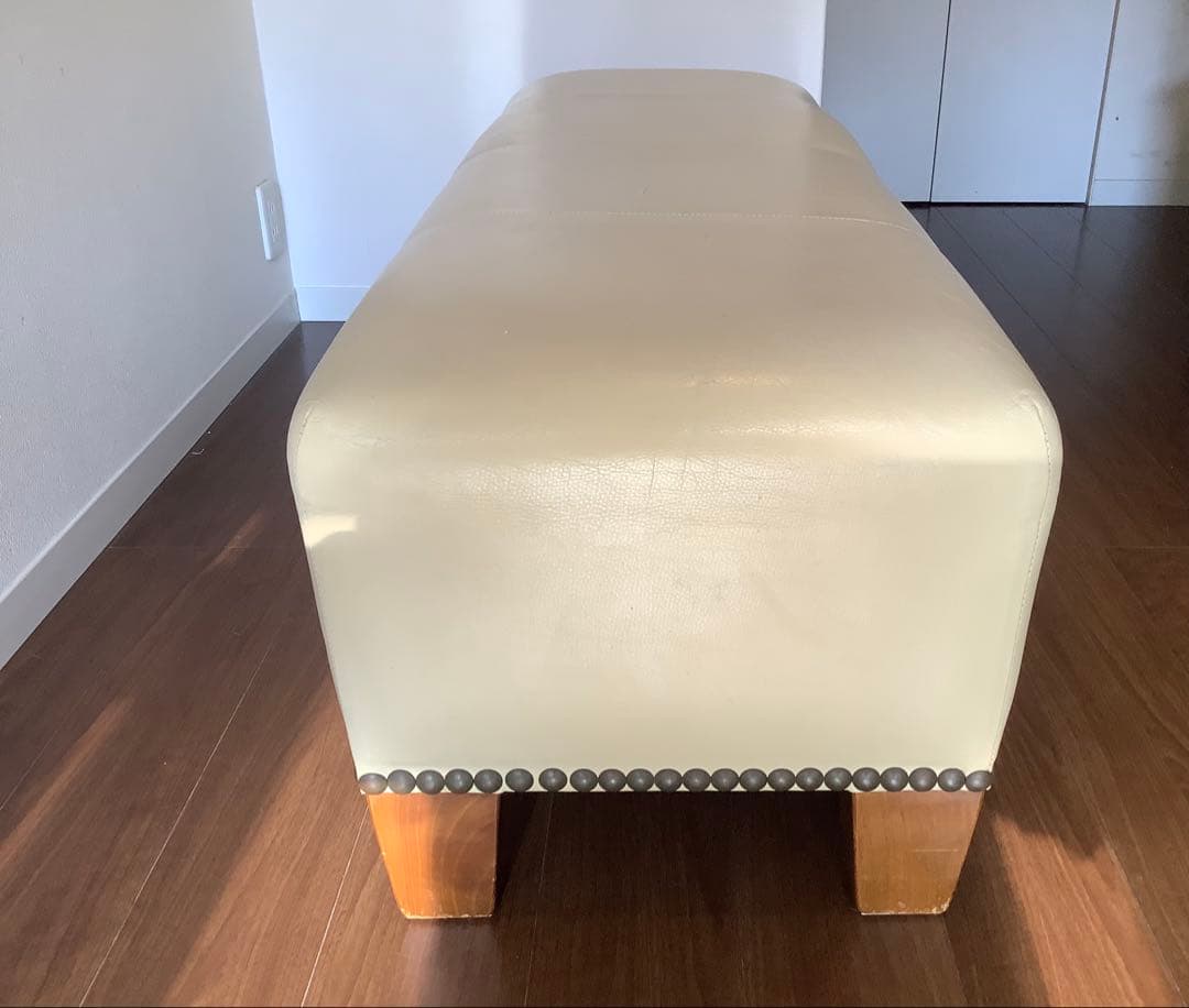 スペイン最高峰　老舗家具　VALENTI ヴァレンティ　ヴィンテージベンチソファ