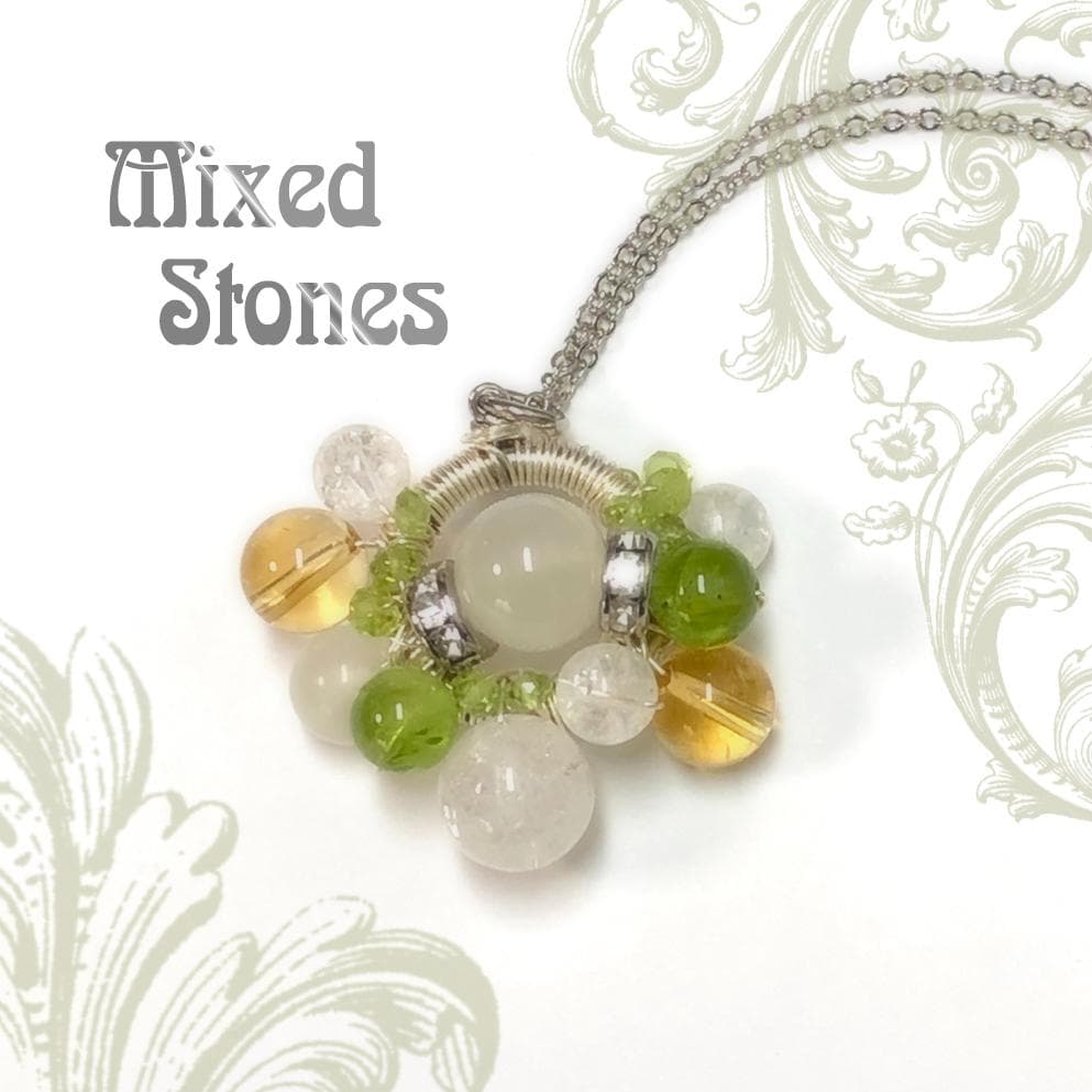 パワーストーンペンダント ペリドット 01