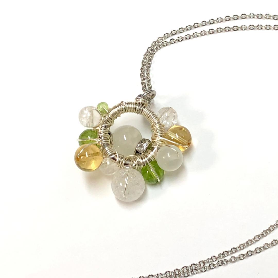 パワーストーンペンダント ペリドット 01