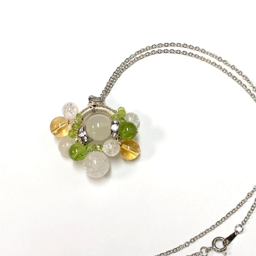 パワーストーンペンダント ペリドット 01