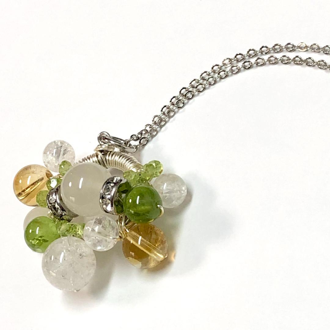 パワーストーンペンダント ペリドット 01