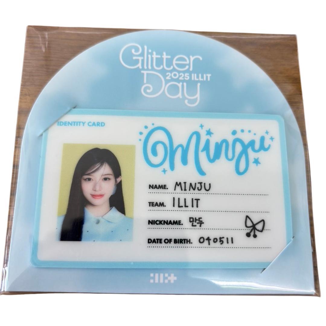 ミンジュ ILLIT ソウルコン ペンミ グッズ IDカードセット MINJU