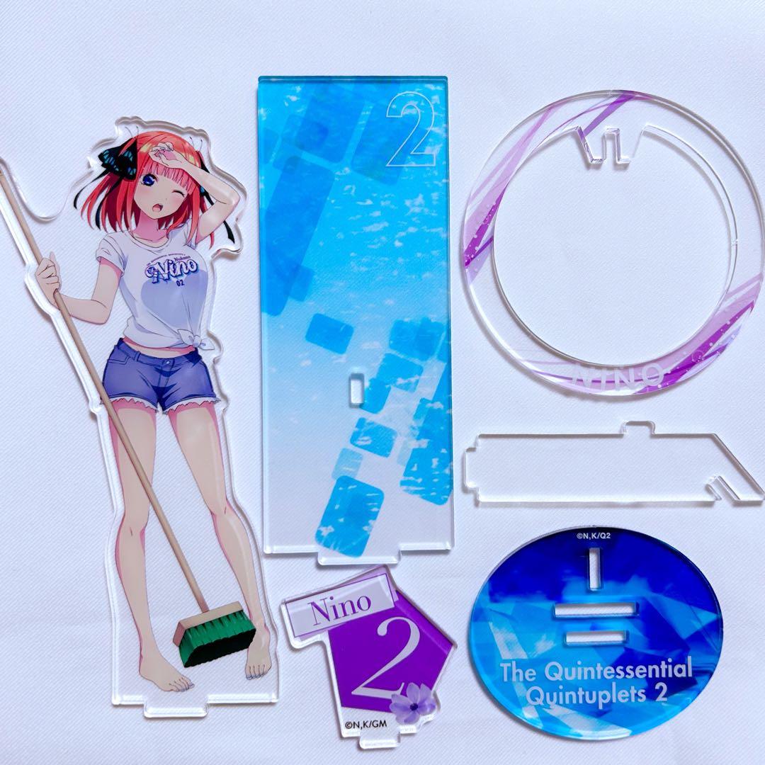 五等分の花嫁 中野二乃 二乃 アクリルスタンド アクスタ 2点セット