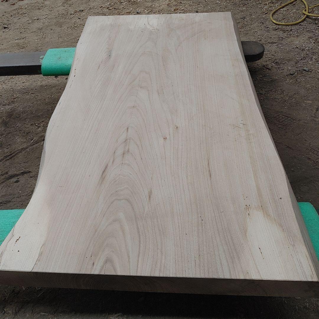 送料込み　栓　セン　一枚板　無垢材　天板　テーブル　カウンター DIY番号76