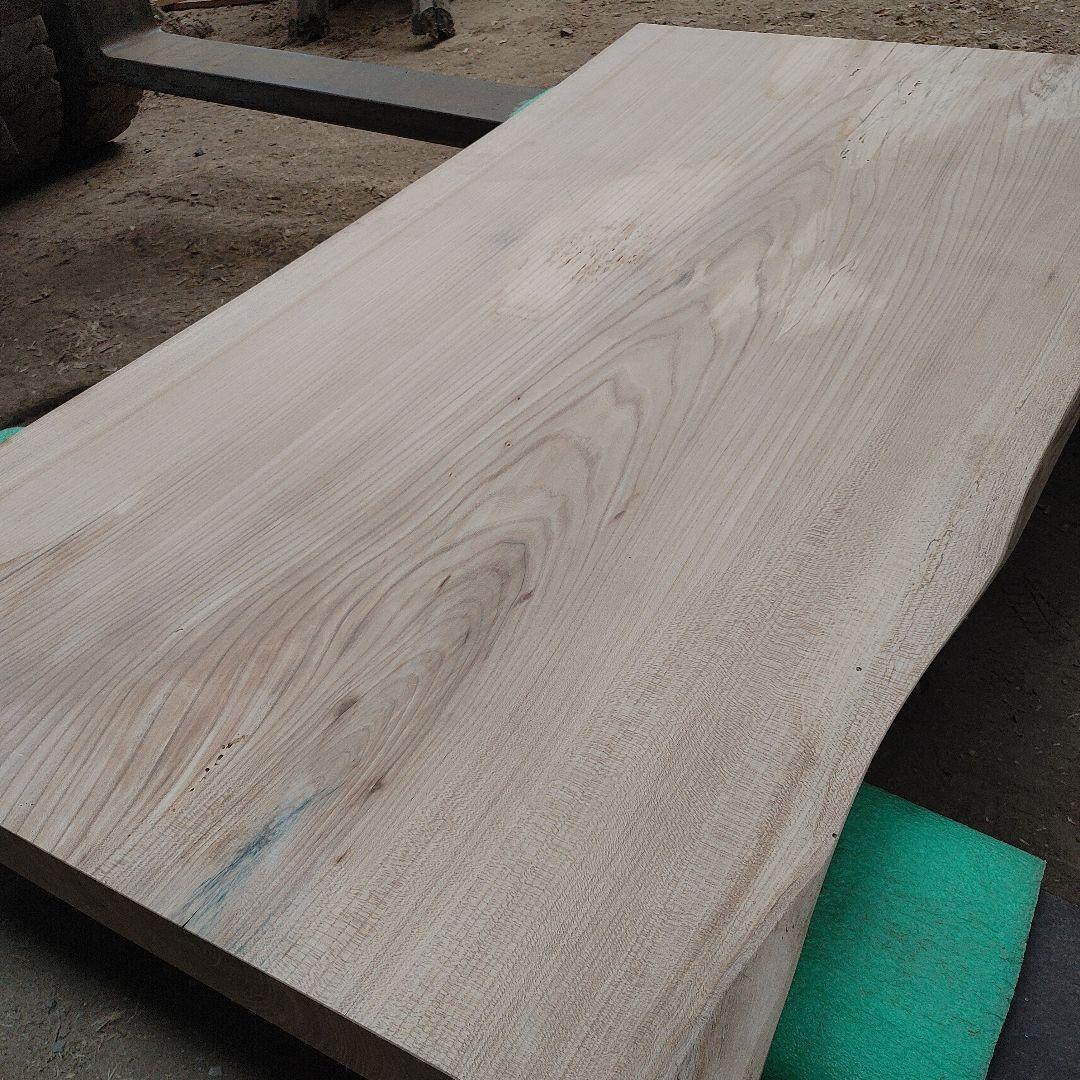 送料込み　栓　セン　一枚板　無垢材　天板　テーブル　カウンター DIY番号76