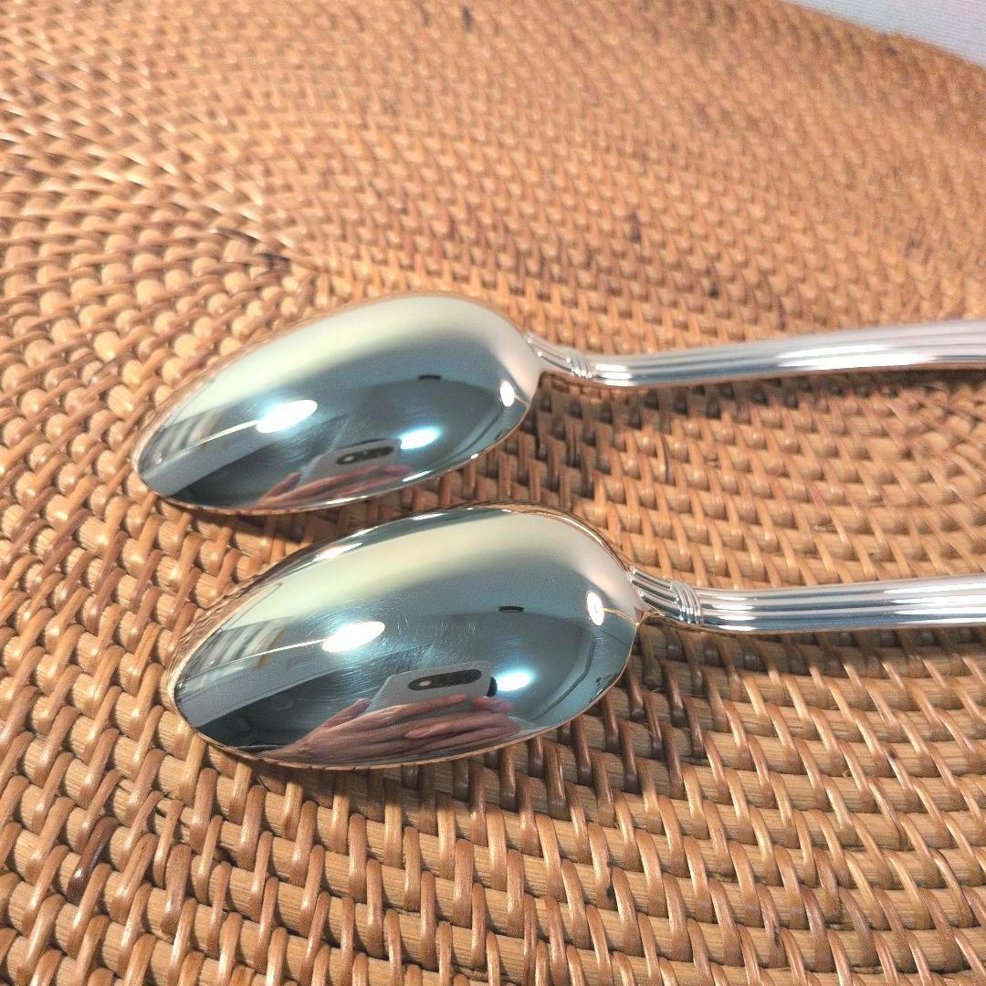 未使用　クリストフル　christofle アリア テーブルスプーンペア
