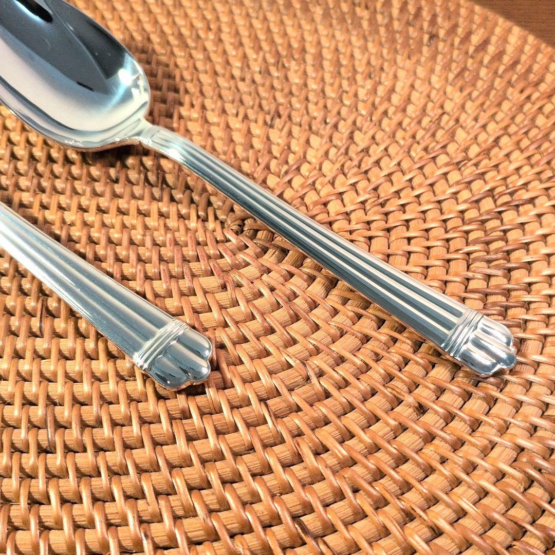 未使用　クリストフル　christofle アリア テーブルスプーンペア