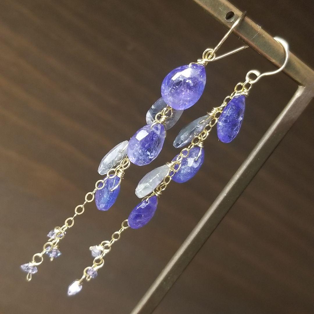 14kgfタンザナイト&バイカラータンザナイト