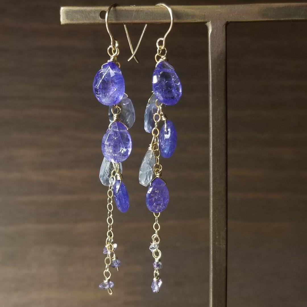 14kgfタンザナイト&バイカラータンザナイト