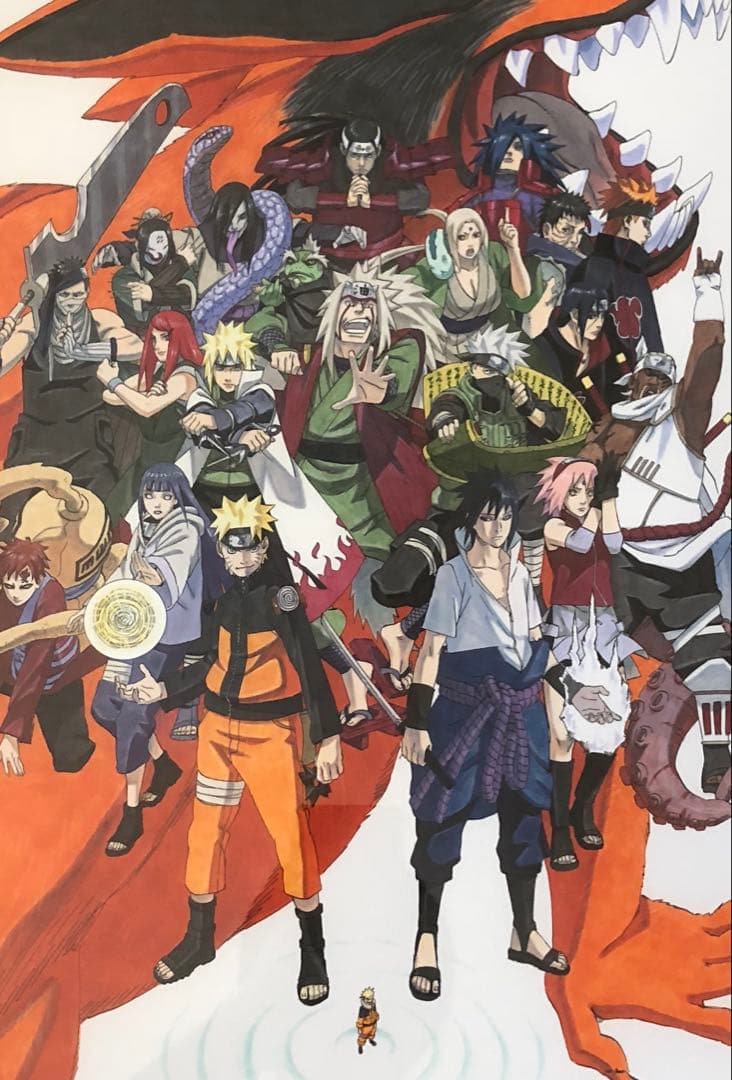 高級複製原画 NARUTO展 キービジュアル 忍ver. - メルカリ