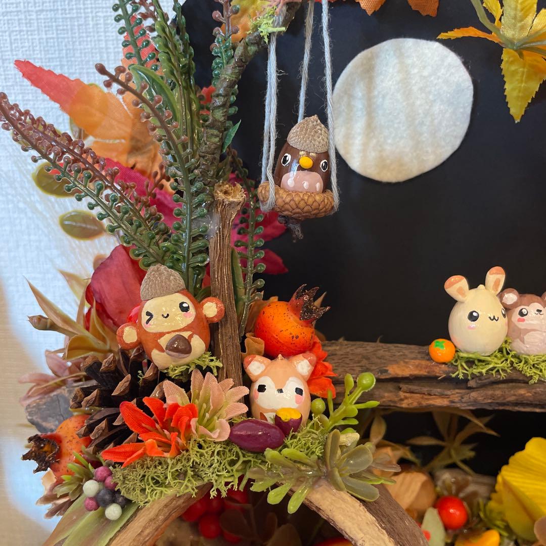 【一点もの】ぽんちゃん☆お月見