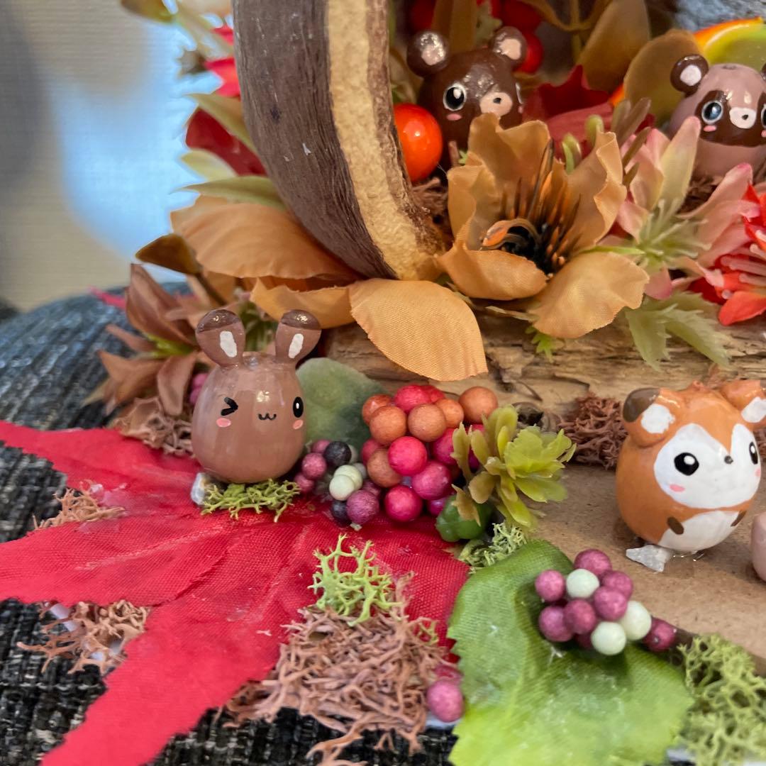 【一点もの】ぽんちゃん☆お月見