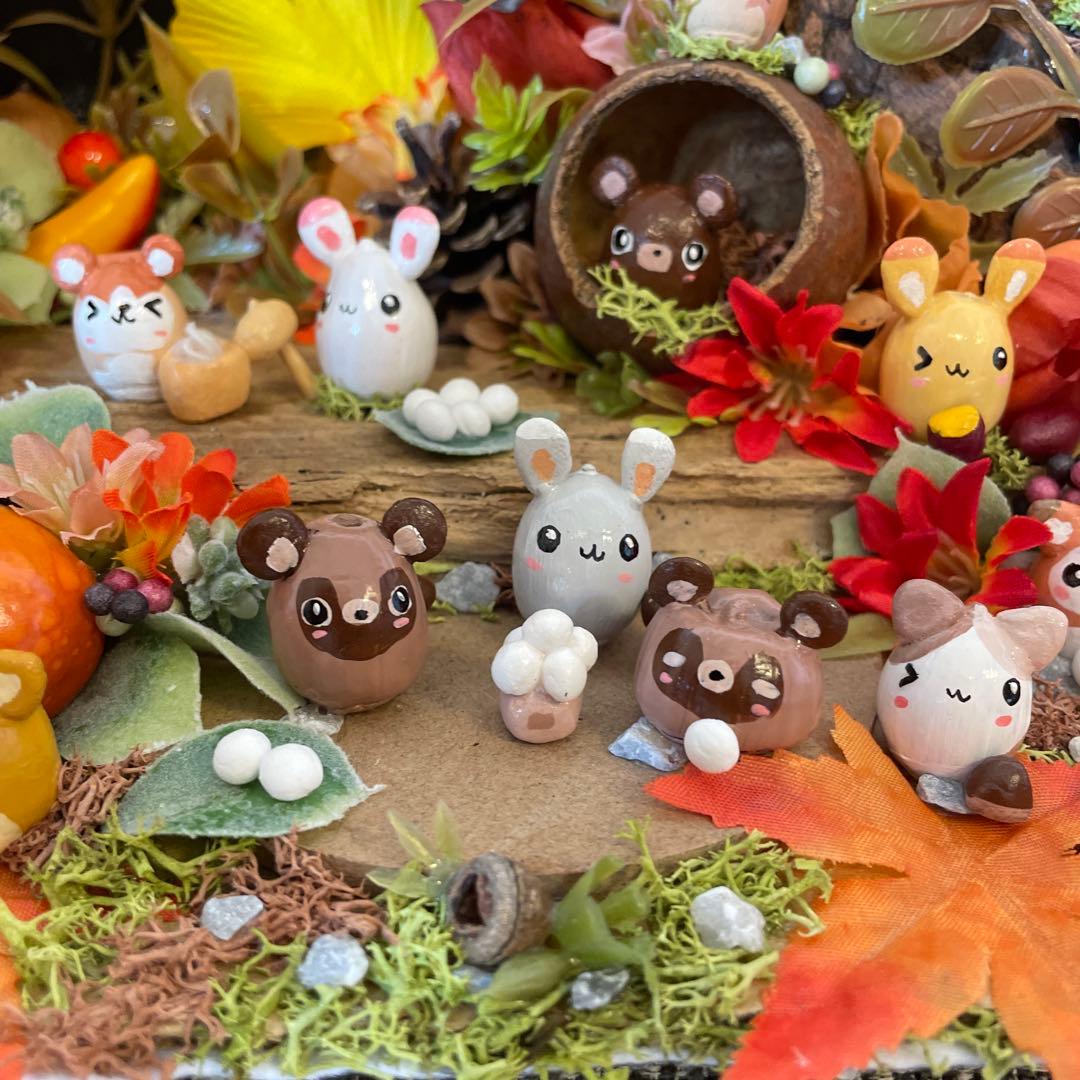 【一点もの】ぽんちゃん☆お月見