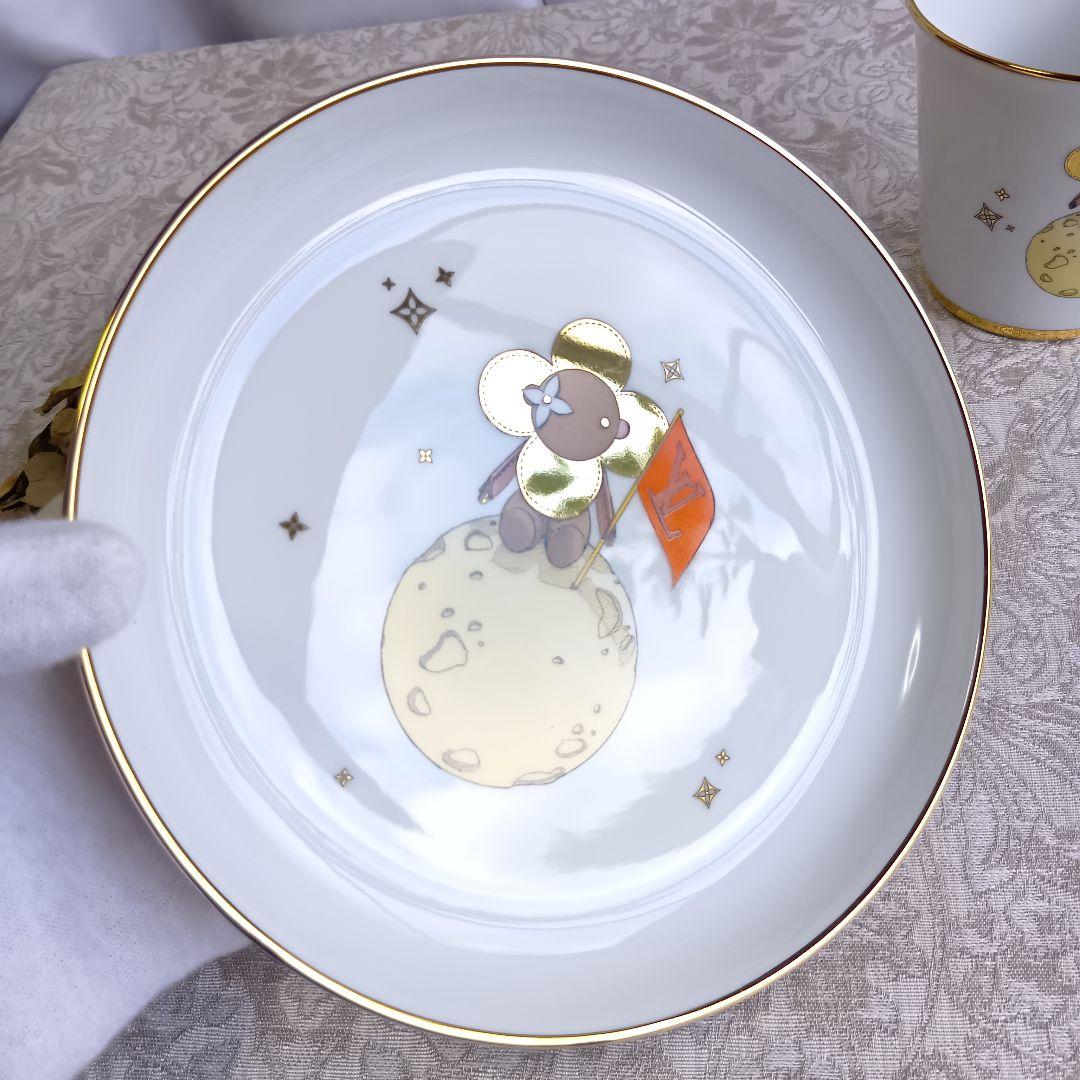 ヴィトン Louis Vuitton カップ プレート ヴィヴィエンヌ 美品