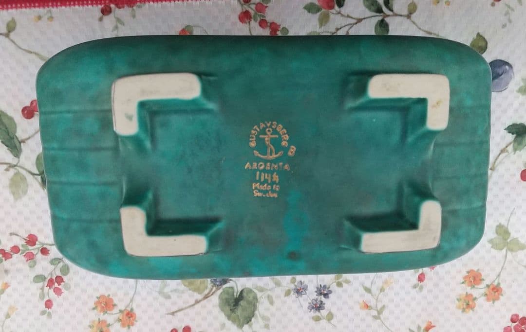 希少】壺 花瓶 グスタフスベリ スウェーデン ヴィルヘルム・コーゲ