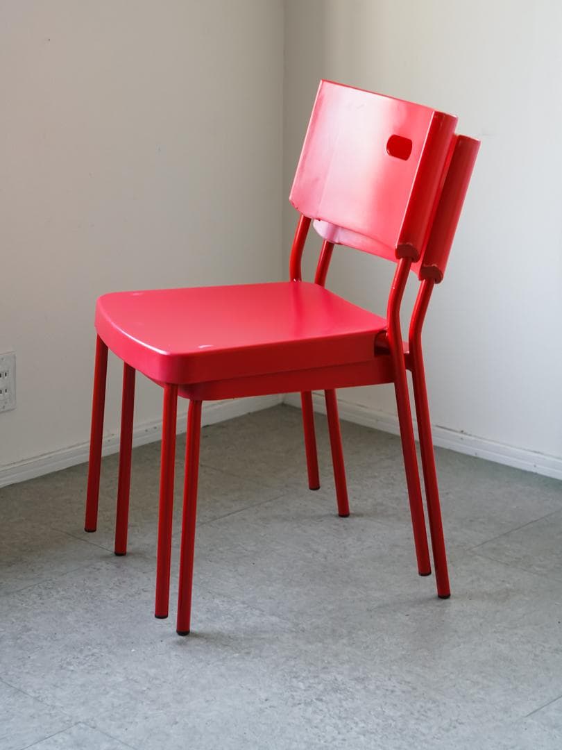 00's OLD IKEA 廃盤 \"HERMAN\" チェア 2脚 ポストモダン