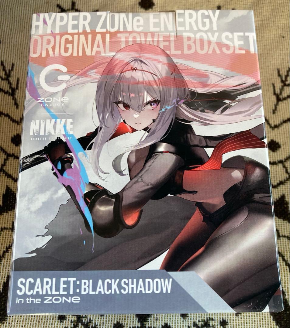 メガニケ 勝利の女神 NIKKE オリジナルタオル限定パック ZONe 黒紅蓮