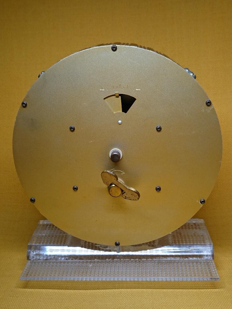 【美品】ニューゲート　機械式　時計　置物　インテリア　工芸品　美術品　A2854