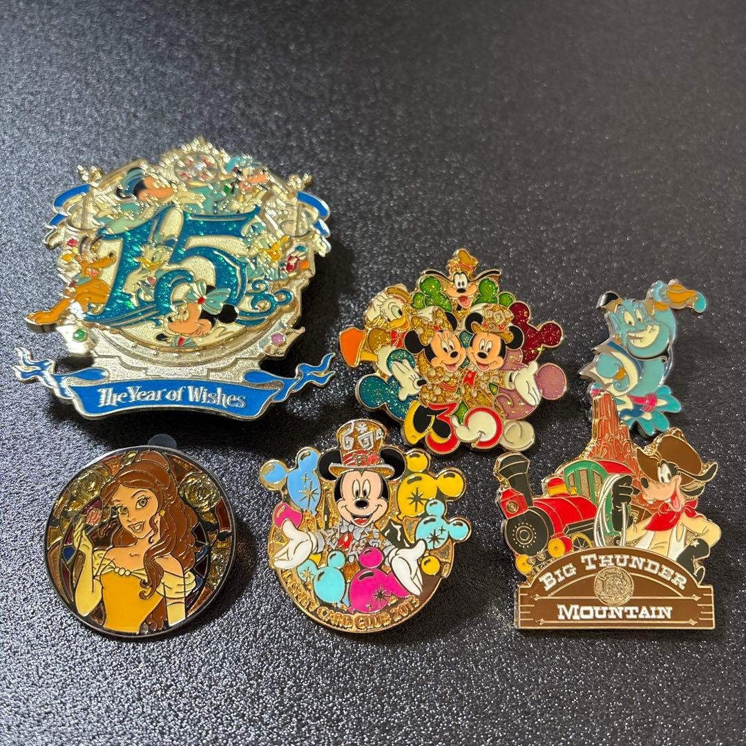 ディズニー ピンバッジ ミッキー ミニー ベル ディズニー 30周年