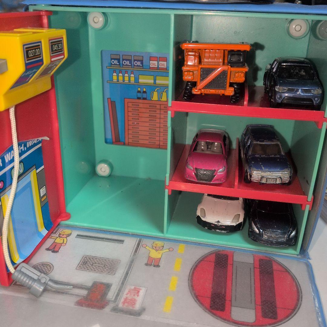 トミカ タカラトミー ぼくのおでかけバ ック ガソリンスタンド