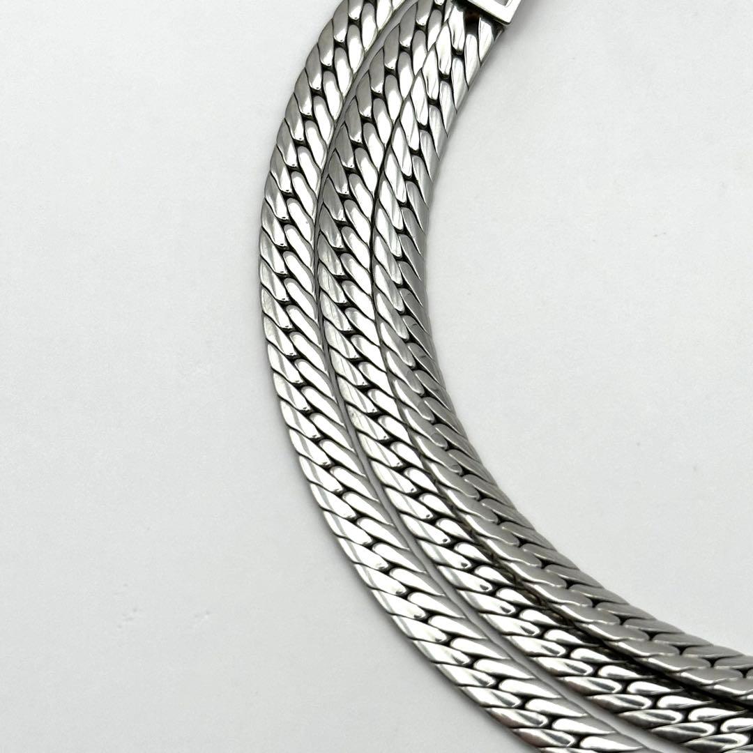 【良品】Prelude ネックレス Pt-IN プラチナ 喜平チェーン