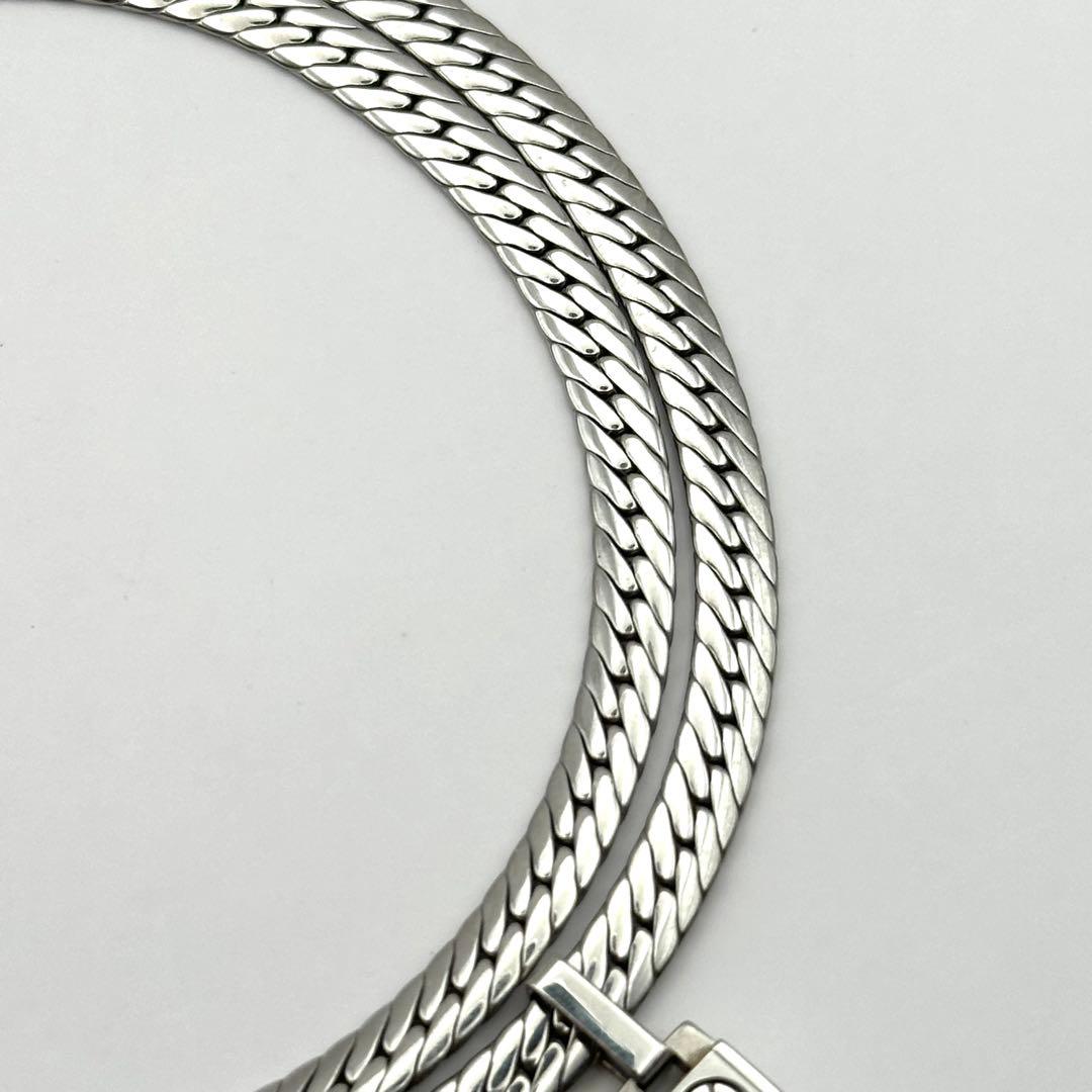 【良品】Prelude ネックレス Pt-IN プラチナ 喜平チェーン