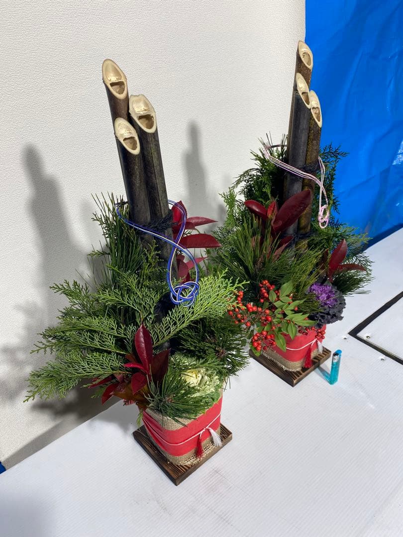 とんとん屋ページ　門松彩　60センチ