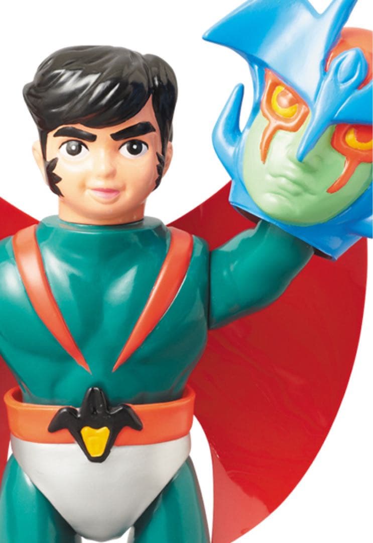 デビルマン 1972復刻デザイン版 ソフビ メディコムトイ 面取れ - メルカリ