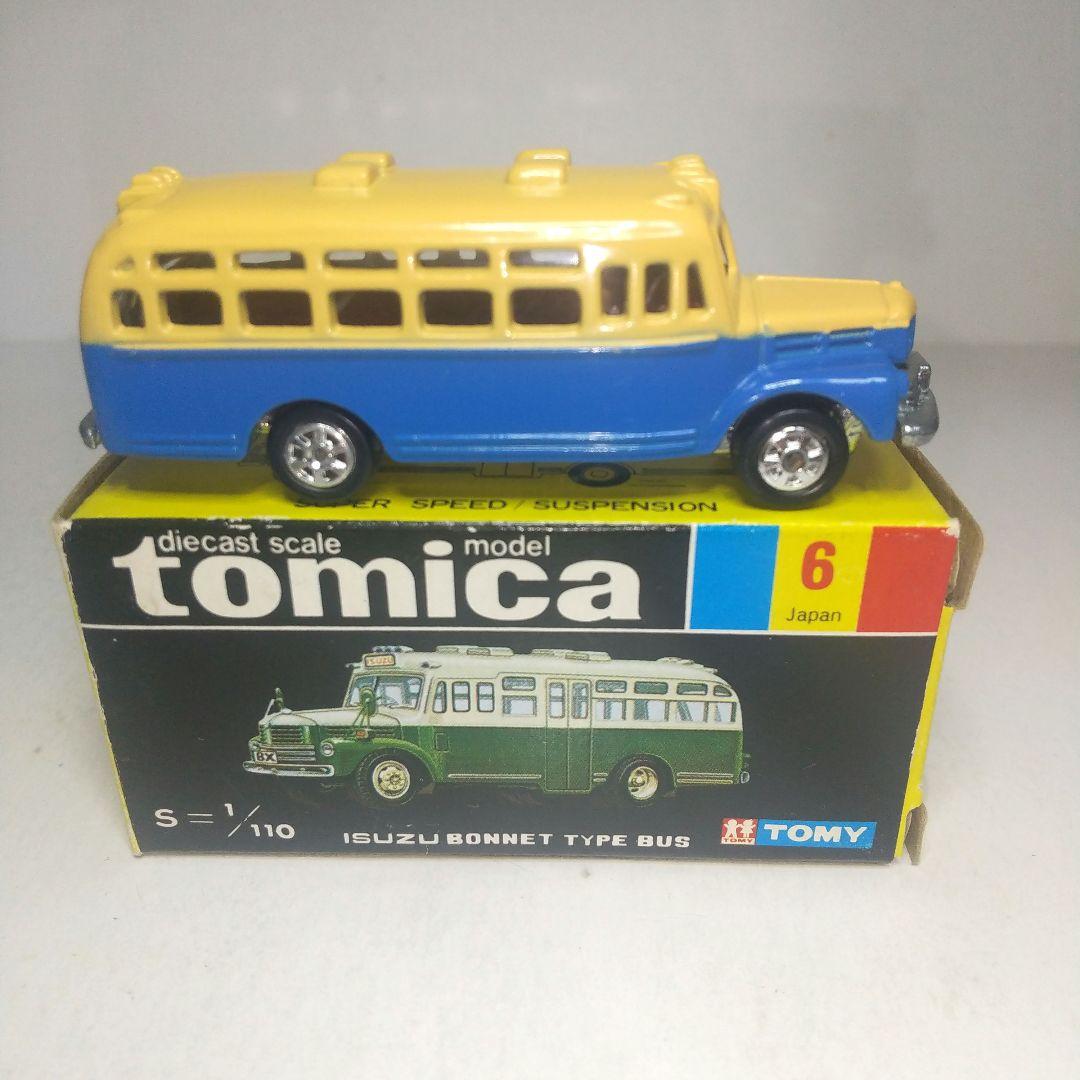 3781)トミカ 黒箱 日本製 いすゞ ボンネット タイプ バス 1Eホイール