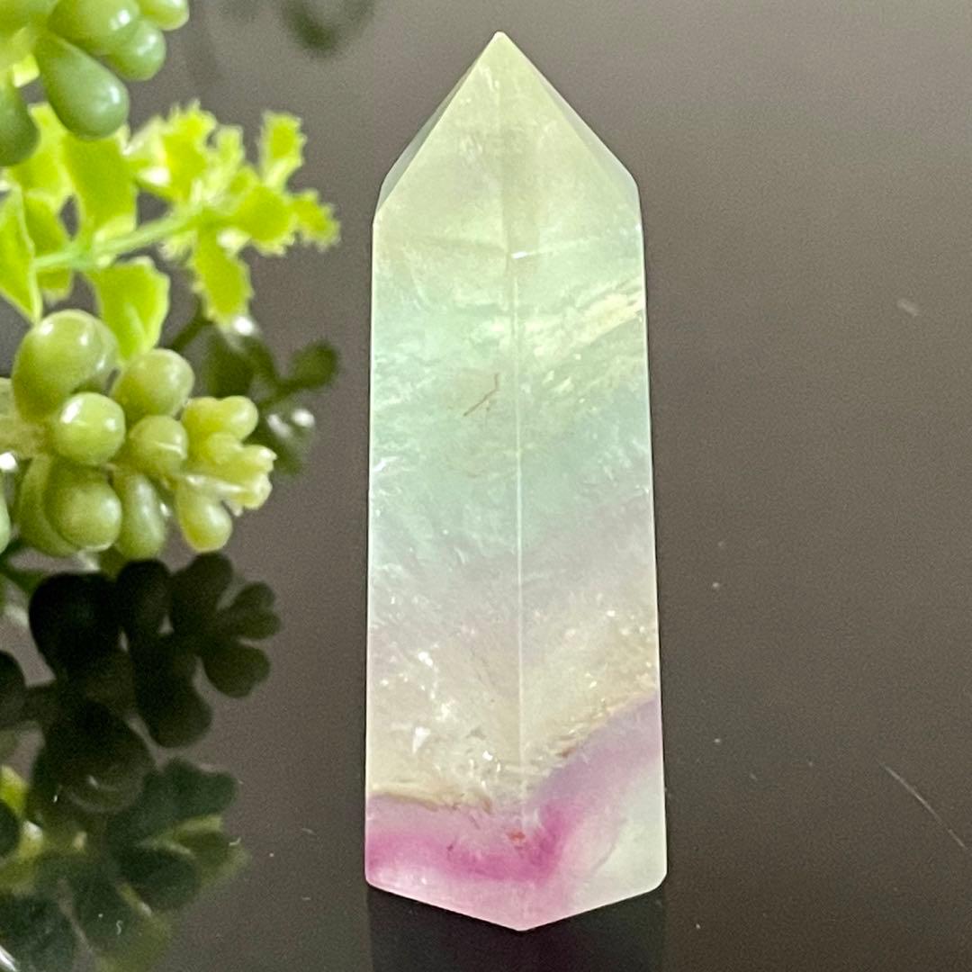 専用　天然石　フローライト　ポイント　タワー